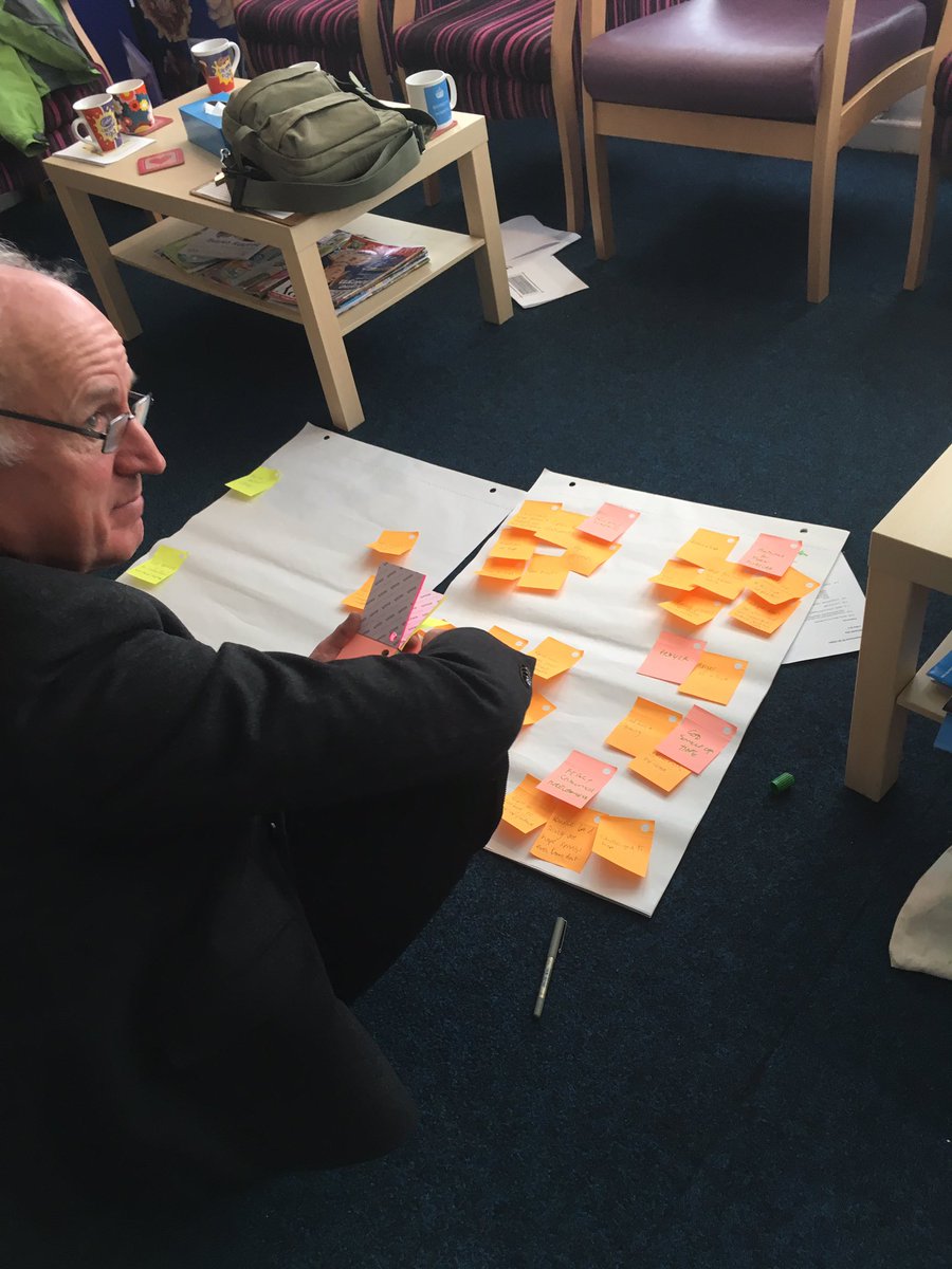 NCEAChaplain's tweet photo. Clusters emerging as #CompanionsofAidan think about #Hope @NclDiocese @BishopNewcastle @BishopofBerwick at #ContactMorpeth https://t.co/zEzGrDjnwL