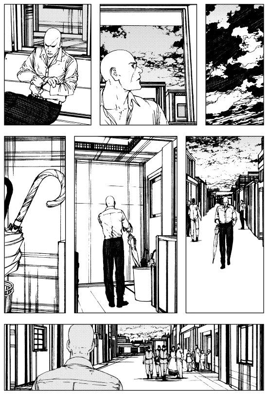 中田春彌 Levius Est9巻発売中 ネームから仕上げまで