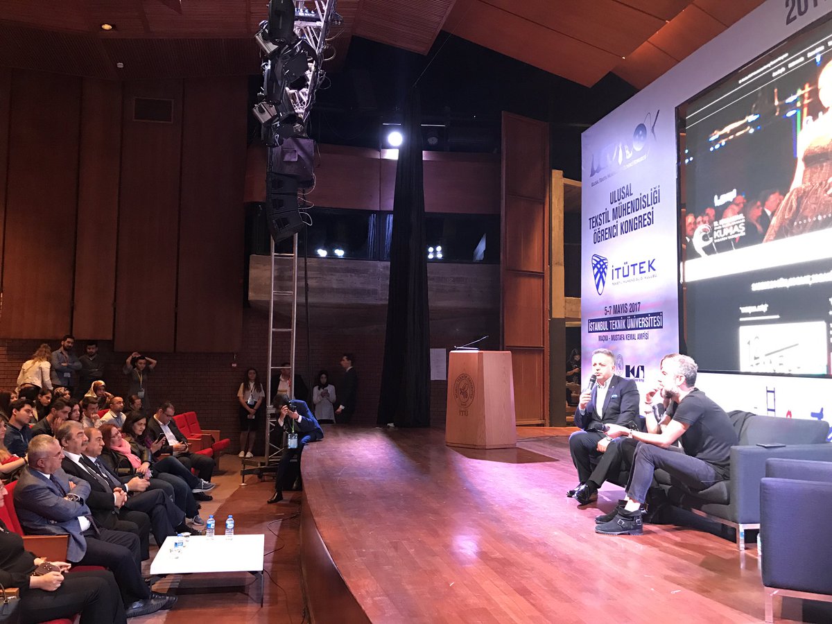 <a href="/itutek/">İTÜTEK</a> organizasyon İçin tebrikler👏👏👏<a href="/ITHIB/">İTHİB</a> Danışmanımız Tasarımcı <a href="/hakan_akkaya/">Hakan Akkaya</a> ve ünlü konuğumuz <a href="/ivanasert/">Ivana Sert</a>'e teşekkürler👏