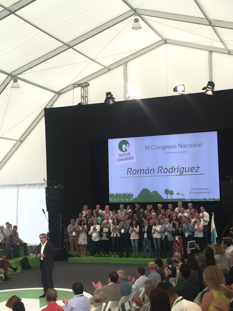 fabi_w201's tweet photo. Acaba el #CongresoNacionalNC .. Continua el trabajo, él compromiso y la defensa de los valores de Canarias Por un Futuro! #RománPresidente https://t.co/2Y5wBrDBJ2