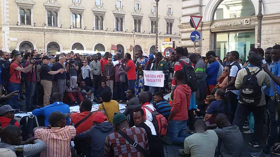 DinamoPress's tweet photo. Giustizia per Nian: presidio a #Roma https://t.co/rRIlehs4u3 #NianMaguette https://t.co/tWuDpMtw7m