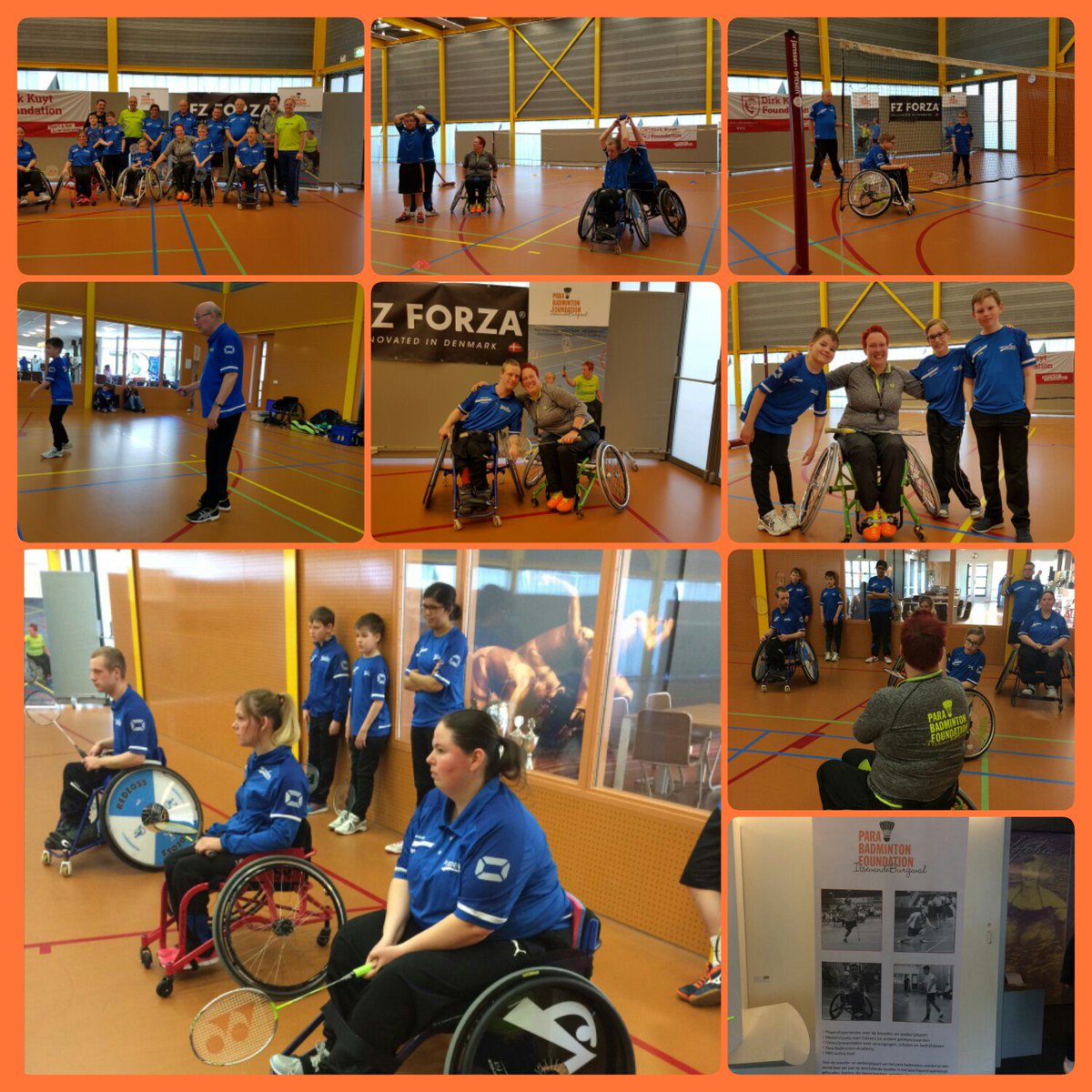 Vandaag de PlayersExperience gegeven bij Redeoss in Delft. 
<a href="/FZ_FORZA/">FZ FORZA</a> @DKuytFoundation 
#DirkKuytFoundation #SamenmetDirk #parabadminton