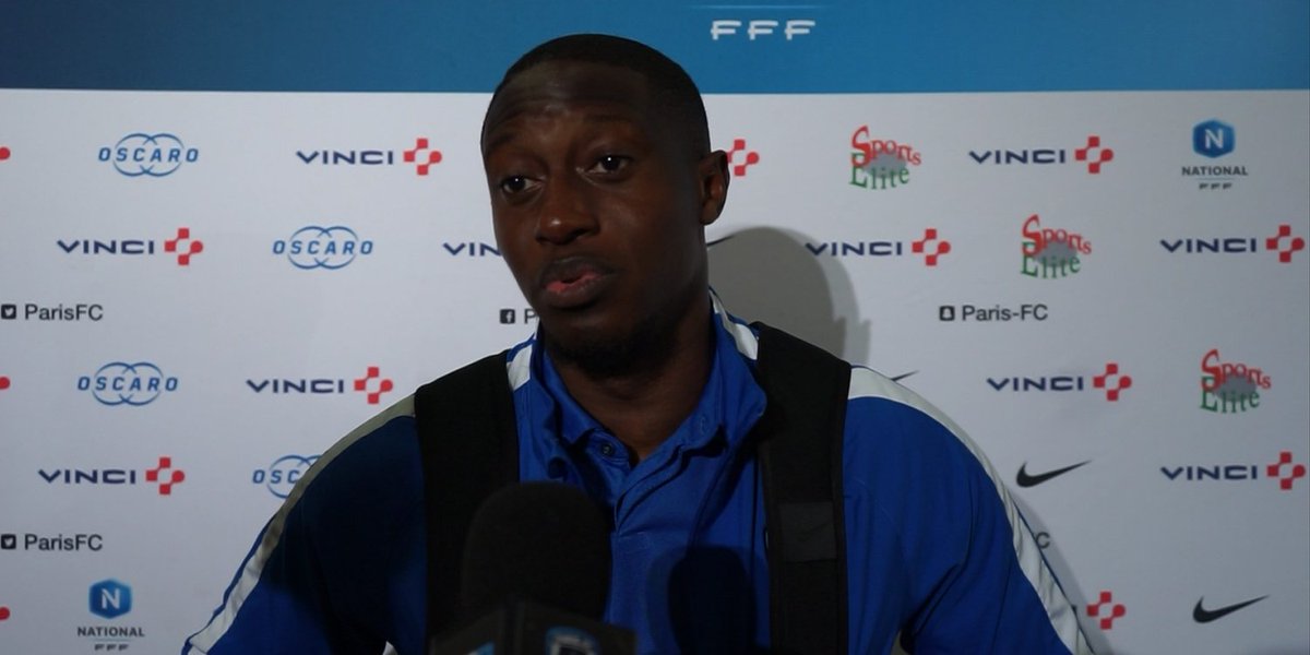 ParisFC's tweet photo. 🎥 Ousmane Sidibé et Vincent Demarconnay ont réagi après la victoire obtenue face à Belfort (1-0) https://t.co/xhKkPVvsJq #PFCASMB https://t.co/sVwu212jvb