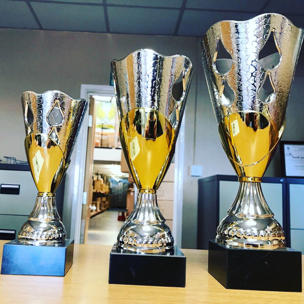 BlackBoxPromos's tweet photo. SAlE
7.76inch £5.50
9.4 inch£6.50
10.9inch £10 #trophie #trophy #sports #WINNER #runnerup #trophiesale https://t.co/ho0A5DgxCM