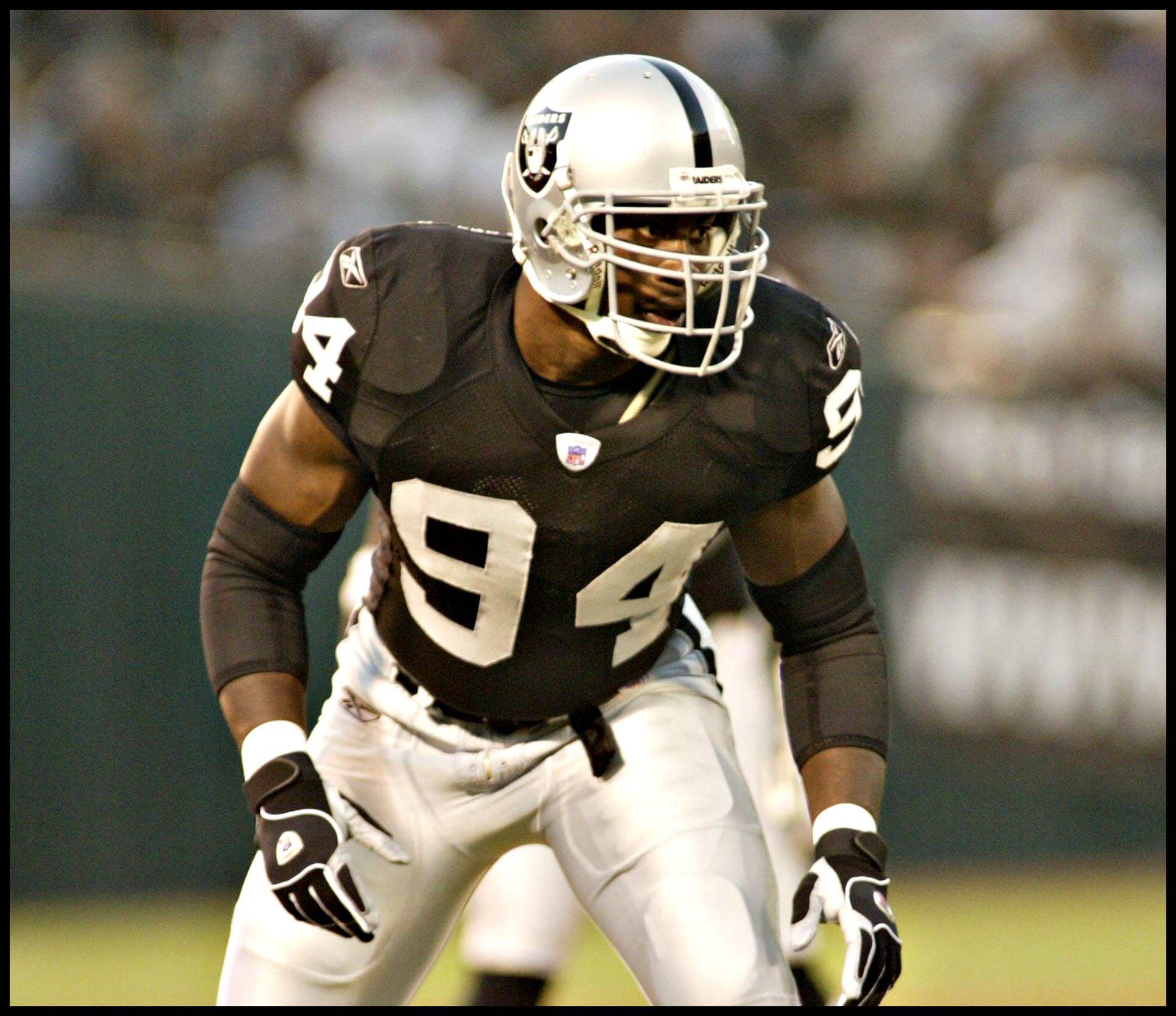 Happy birthday to former DE Akbar Gbaja-Biamila, May 6, 1979. 