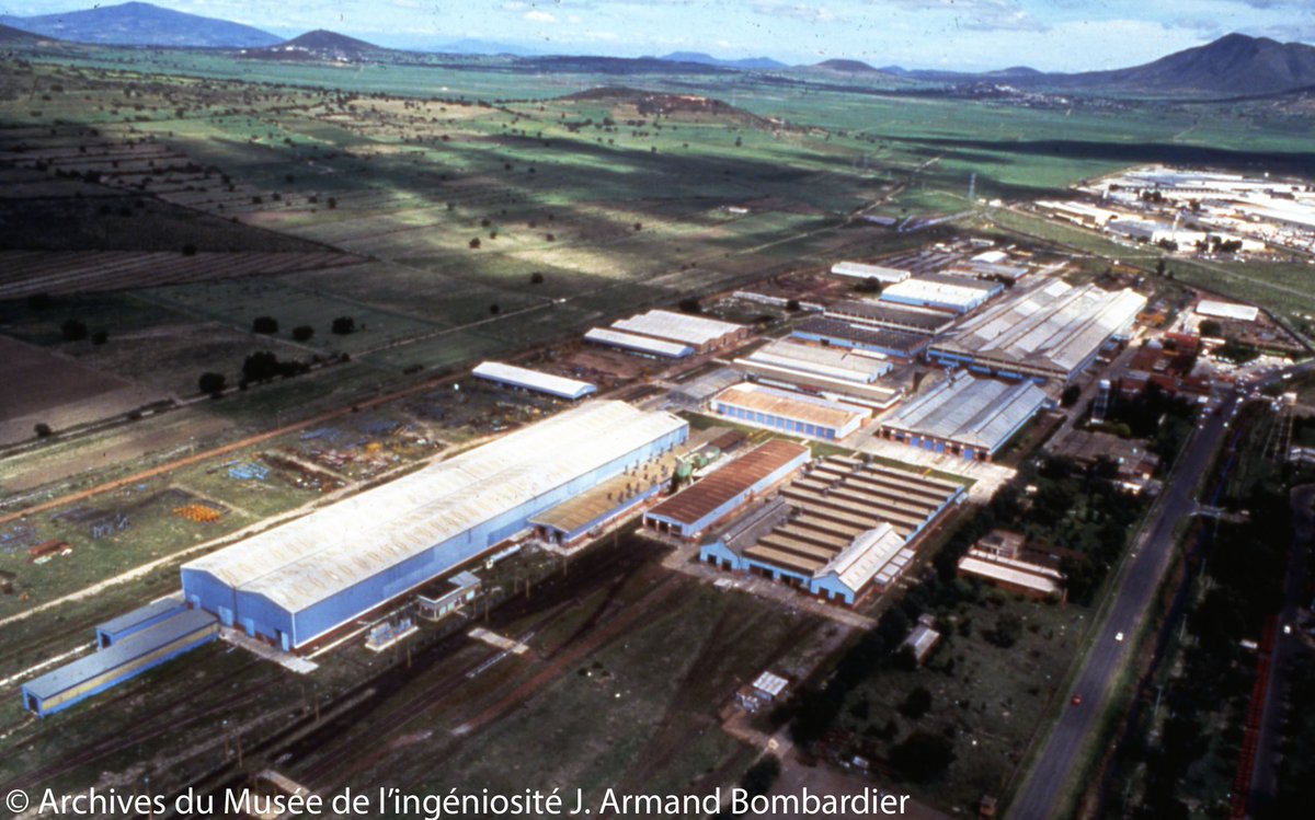 Il y a 25 ans, Bombardier Inc. acquérait la société mexicaine Conrraril, plus grand fabricant de matériel ferroviaire du Mexique.