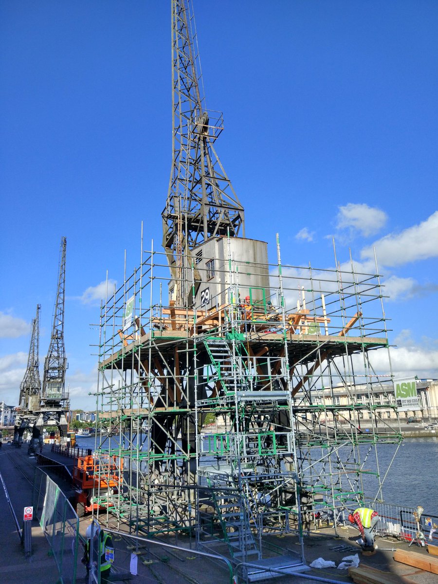 GeoConor's tweet photo. Great to see Bristol restoring & preserving industrial heritage instead of ripping it down! @mshedbristol #Belfast take note! #webuiltstuff https://t.co/o4RPPuompA
