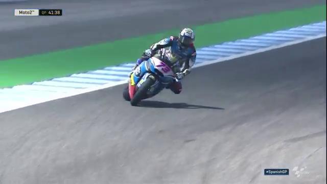 MotoGP's tweet photo. One more pole position to be decided!

Can anyone stop this guy in #Moto2? #SpanishGP https://t.co/JxAWFLpSe4