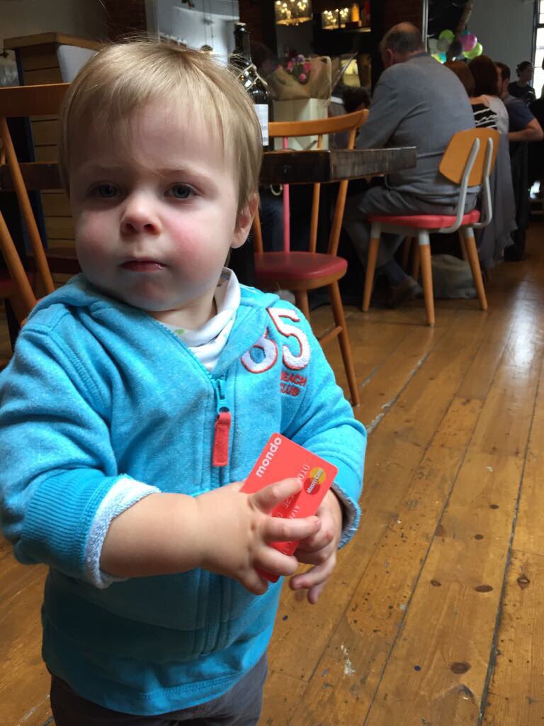 olilittley's tweet photo. @monzo help me! My son is obsessed with my monzo card. Please send me a blank one! #cantusemymonzo #sonobsession https://t.co/QyQzjZdq99