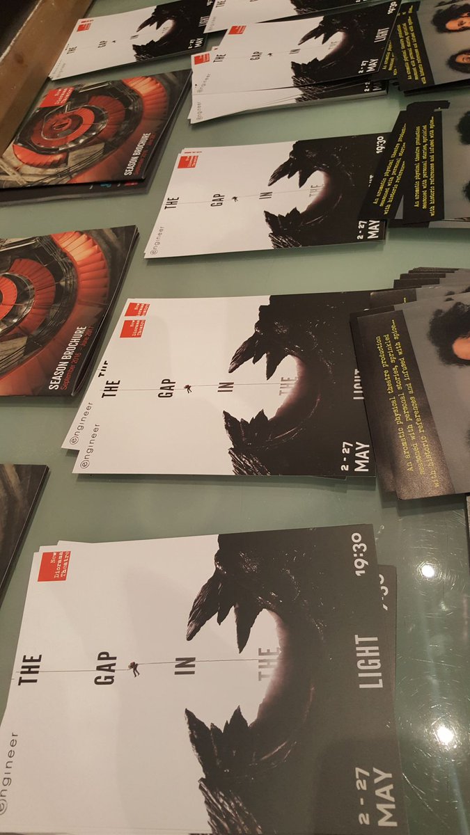 EngineerTheatre's tweet photo. Liked the show? Share it with your friends. #GapInTheLight #fear. https://t.co/GSj9WaGNkk