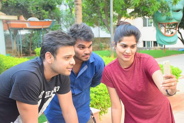 NawinVkFc's tweet photo. CocK TaiL Productions #Production #No1 Working Stills.
All The Best Team Best Wishes From @NawinVK  Fans 
#InterviewPics #NaveenVkTeam https://t.co/ZseWSdwhUB
