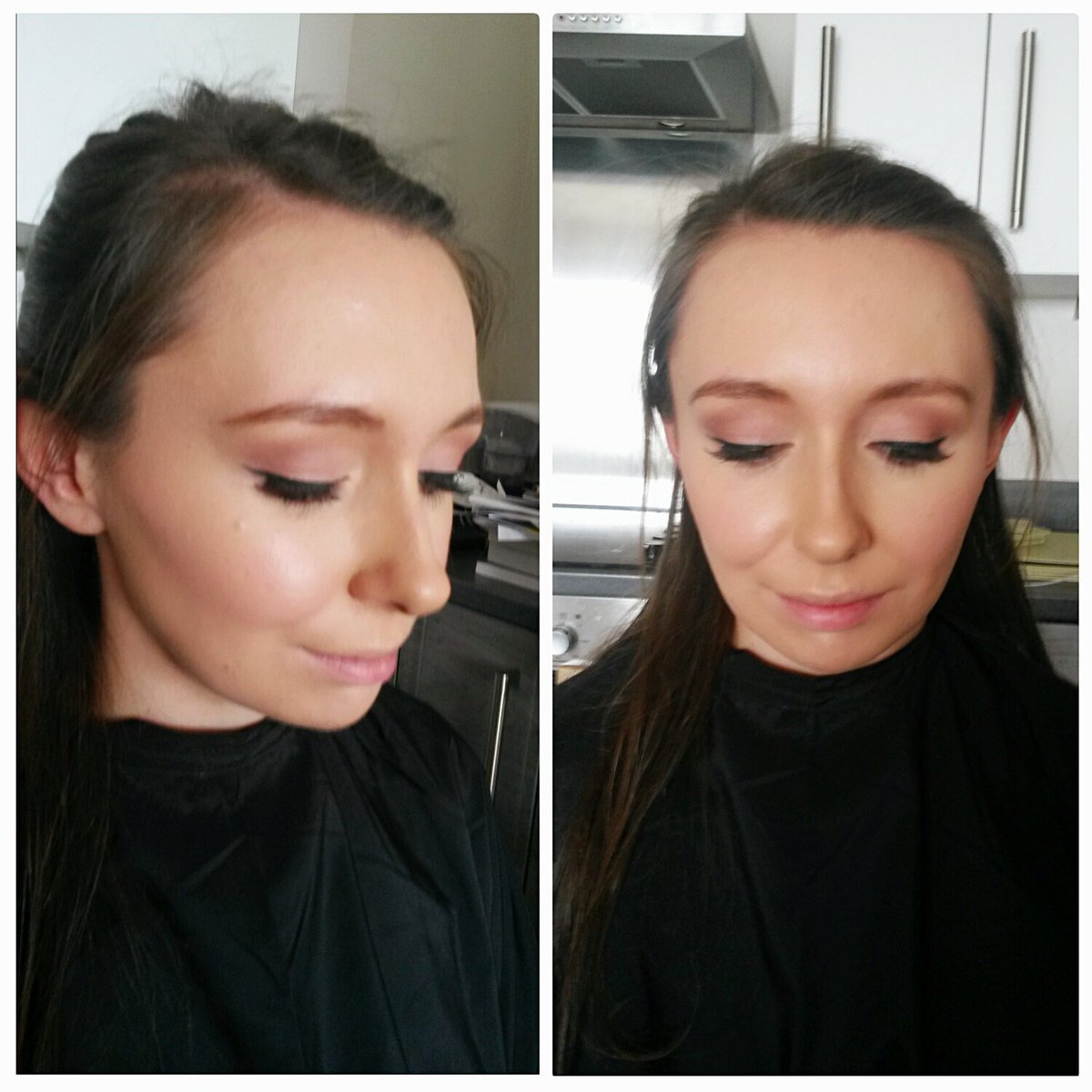 My makeup client pretty in pink using <a href="/UrbanDecay/">Urban Decay</a> and <a href="/NARSissist/">`</a>