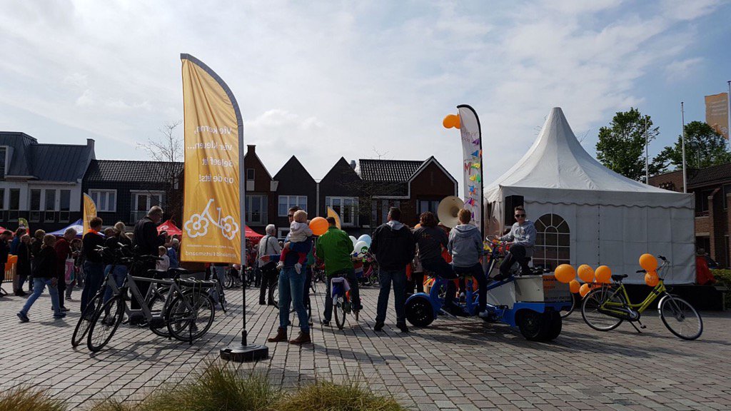 Opening Meimaand Fietsmaand Gastheer Randmeren in Nunspeet. #fietsmaand