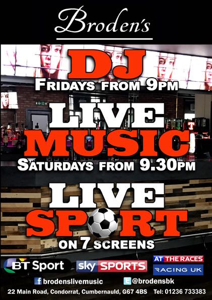 Indievous_Gigs's tweet photo. ***TONIGHT*** @Brodensbk 

🎸 - Jamie Allanach (acoustic covers set)
https://t.co/AI4ZmcezrQ

🕤 - 930pm
https://t.co/zLvcsymPbX https://t.co/vf9ZJRfqpn