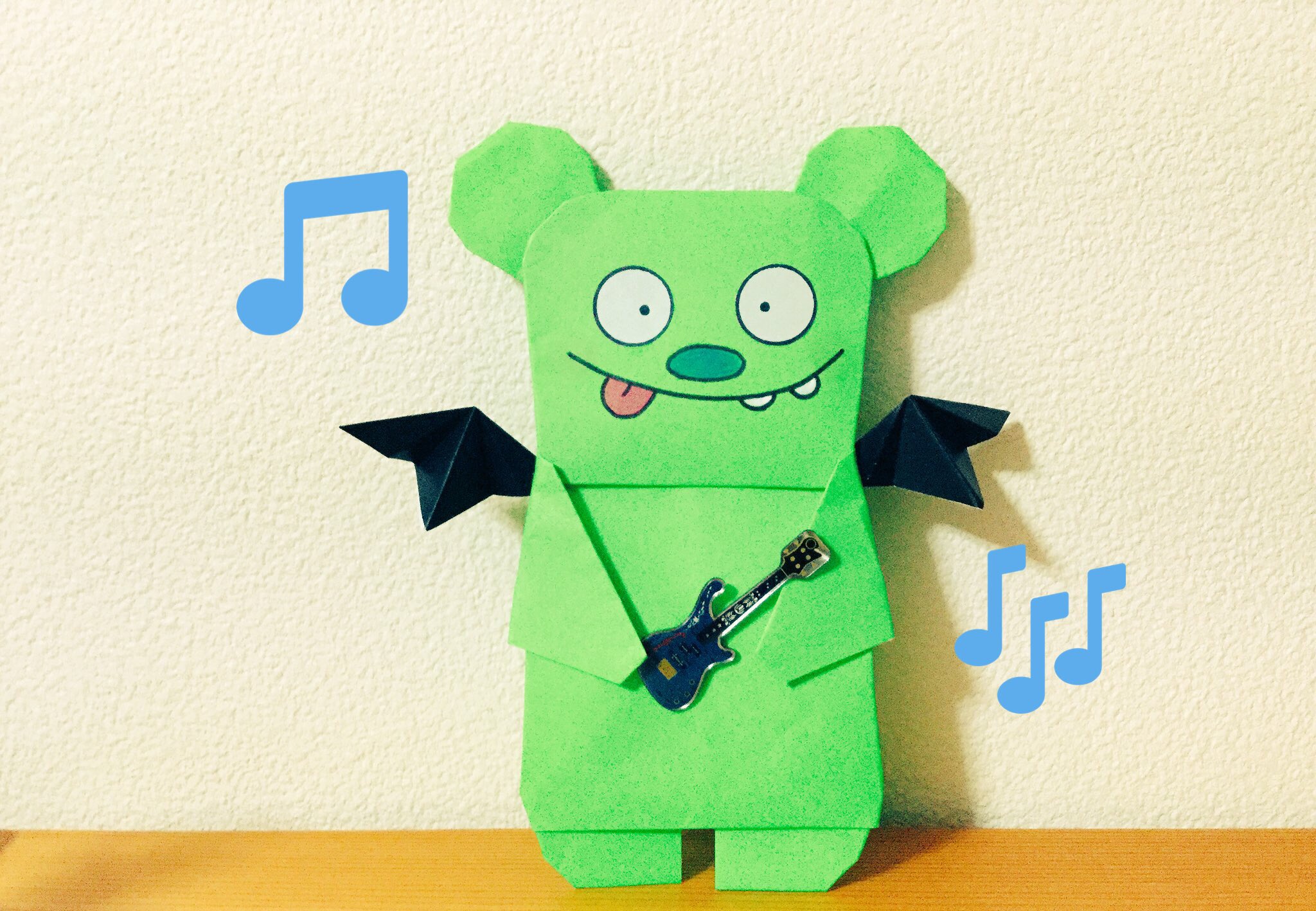 Origami Uverworldのキャラクター ウーバーちゃん Uverworld大好きです いろんなところが実物と違うけど許してね ウーバーちゃん 今の私にはこれが精一杯s Uverworld ウーバーちゃん 折り紙 T Co Sf0wincjry Twitter