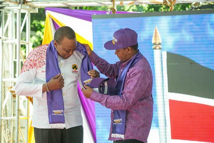JubileePartyK's tweet photo. IN PICTURES:Endorsements all round for H.E. @UKenyatta #Uhuru2017 https://t.co/Strvv2ni6i