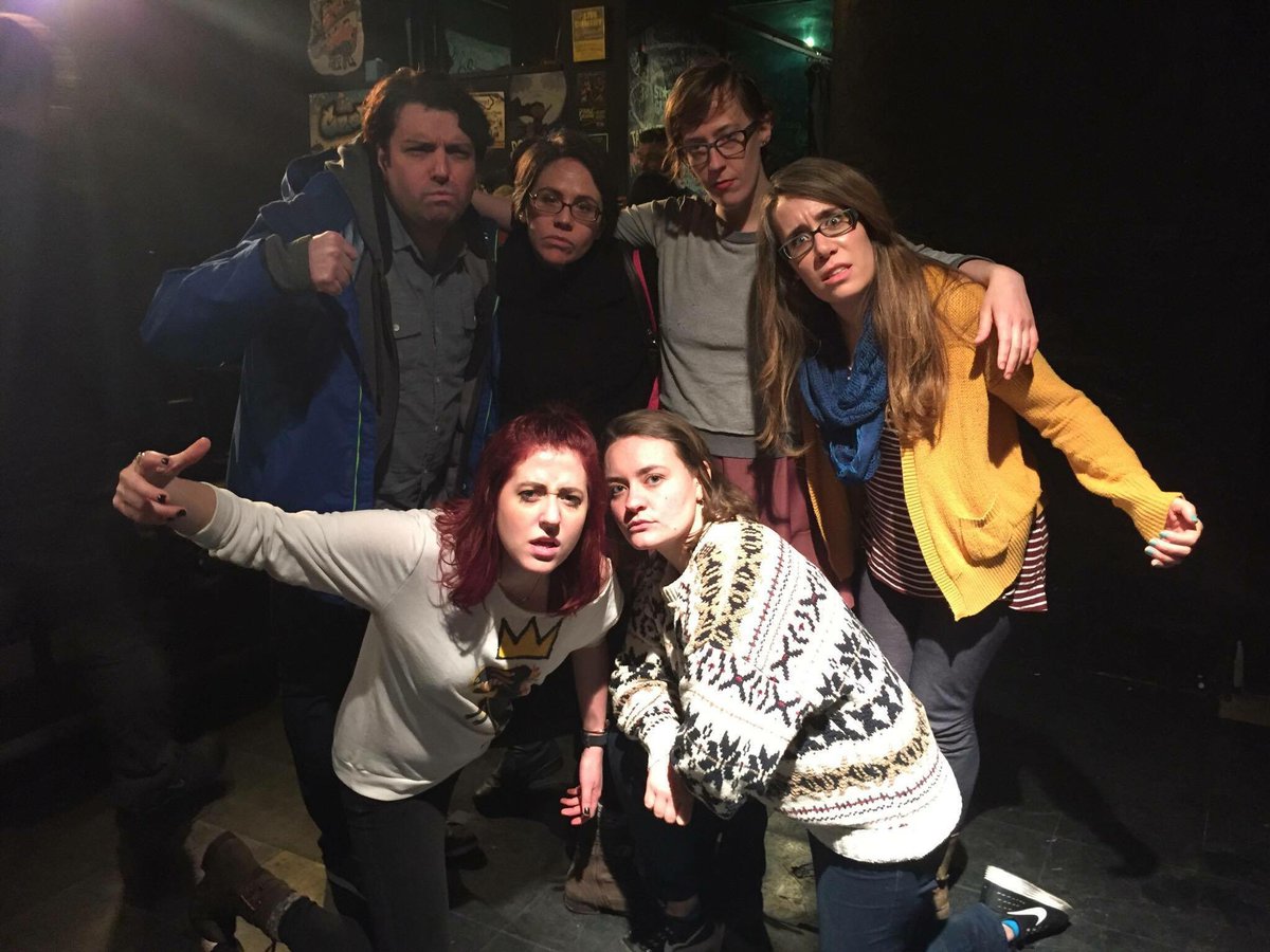 JJImprov's tweet photo. TOMORROW NIGHT at 7pm in Judy's Beat Lounge we're joined by Hildy's #CardiffGiant pal #BobFisher plus #The88s!  Only $10! https://t.co/6IoHqPc7Hz