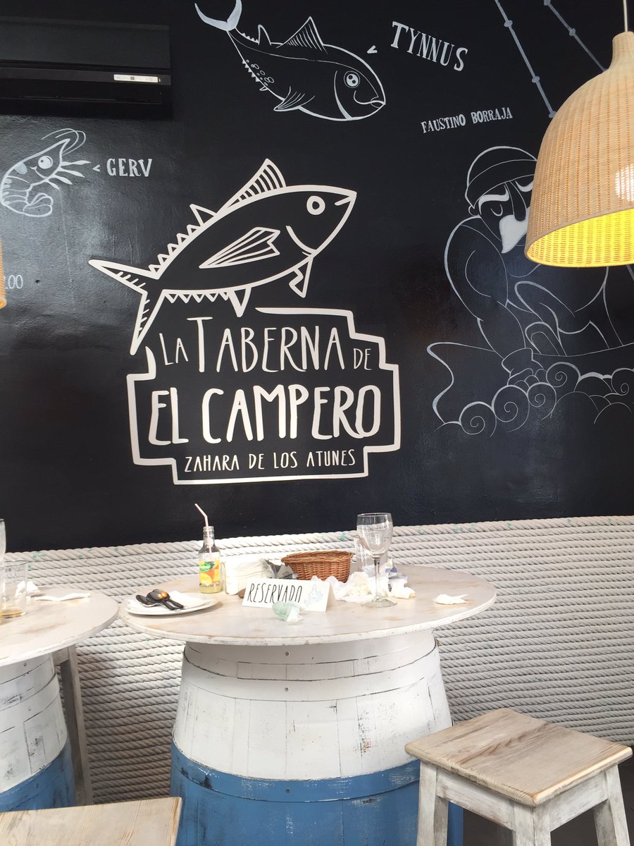 hellospain_de's tweet image. En la taberna de El Campero #zahara