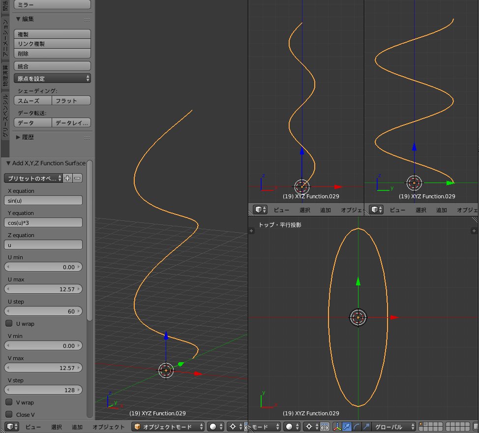 Blenderで3つ編み 4つ編み ６つ編み ８つ編み Togetter