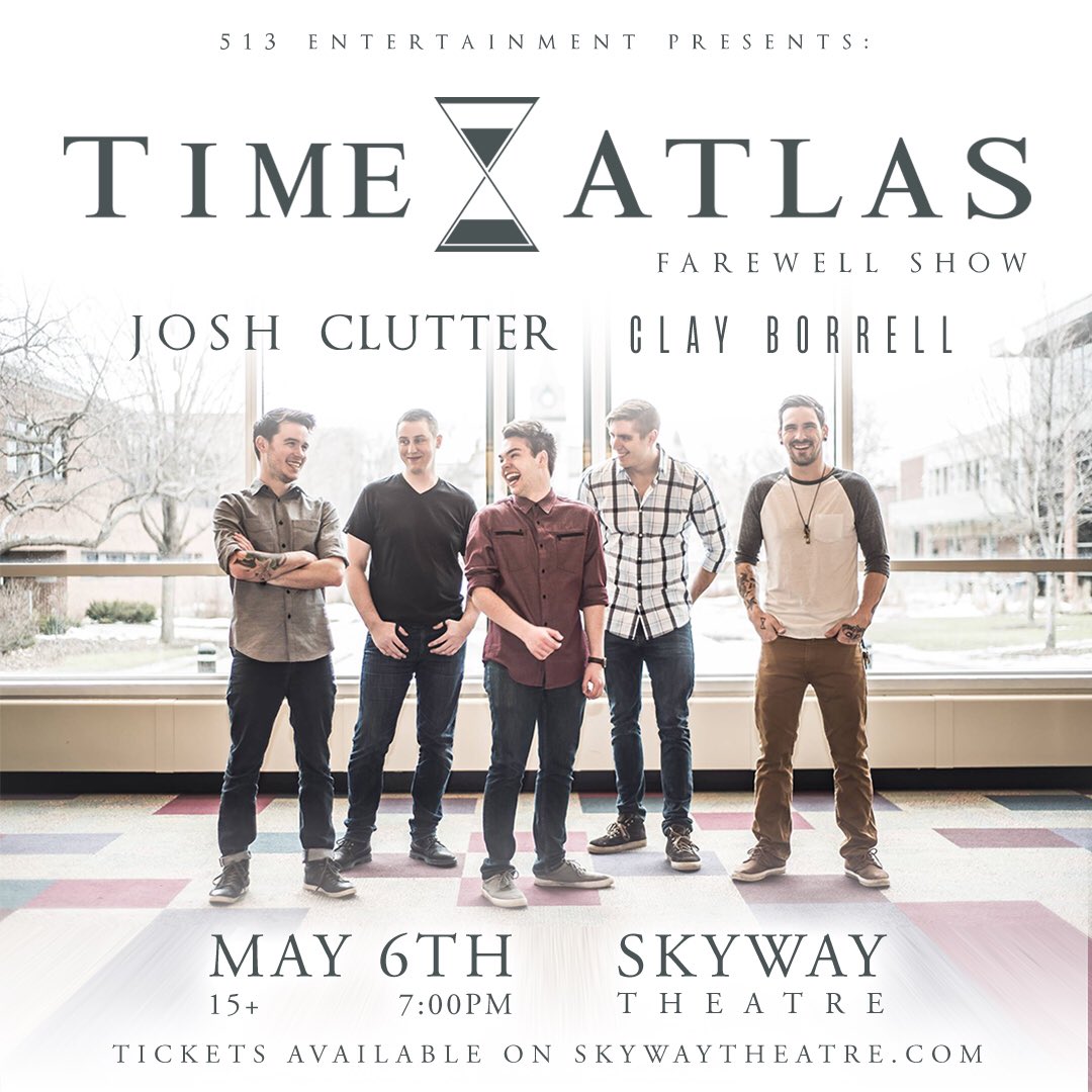 TimeAtlas's tweet image. Today is the DAY. We're so excited to celebrate these past two years with you. Doors are at 7pm, see you there ⌛️
skywaytheatre.com/event/time-atl…