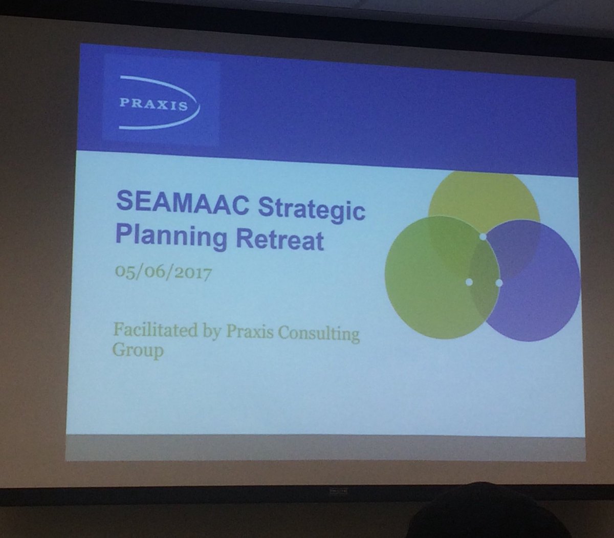 seamaac's tweet photo. Good morning from #SEAMAAC. We're kicking off our final #strategicplanning #retreat. https://t.co/GU23b0sqwq
