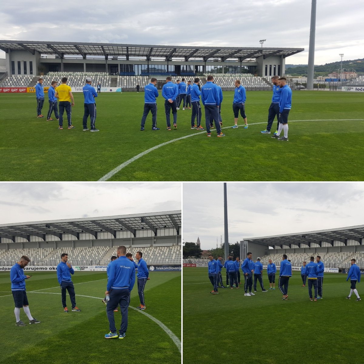 NKDomzale's tweet photo. Nogometaši #NKDomzale so srečno prispeli na Bonifiko. Začetek dvoboja s @FCKoper ob 18:00! #skupajdovrha #plts #KOPDOM https://t.co/t4tTDwcNWN