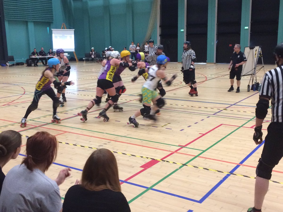 Lots happening today, we are also cheering on <a href="/CPHRollerDerby/">Copenhagen Roller Derby</a>
