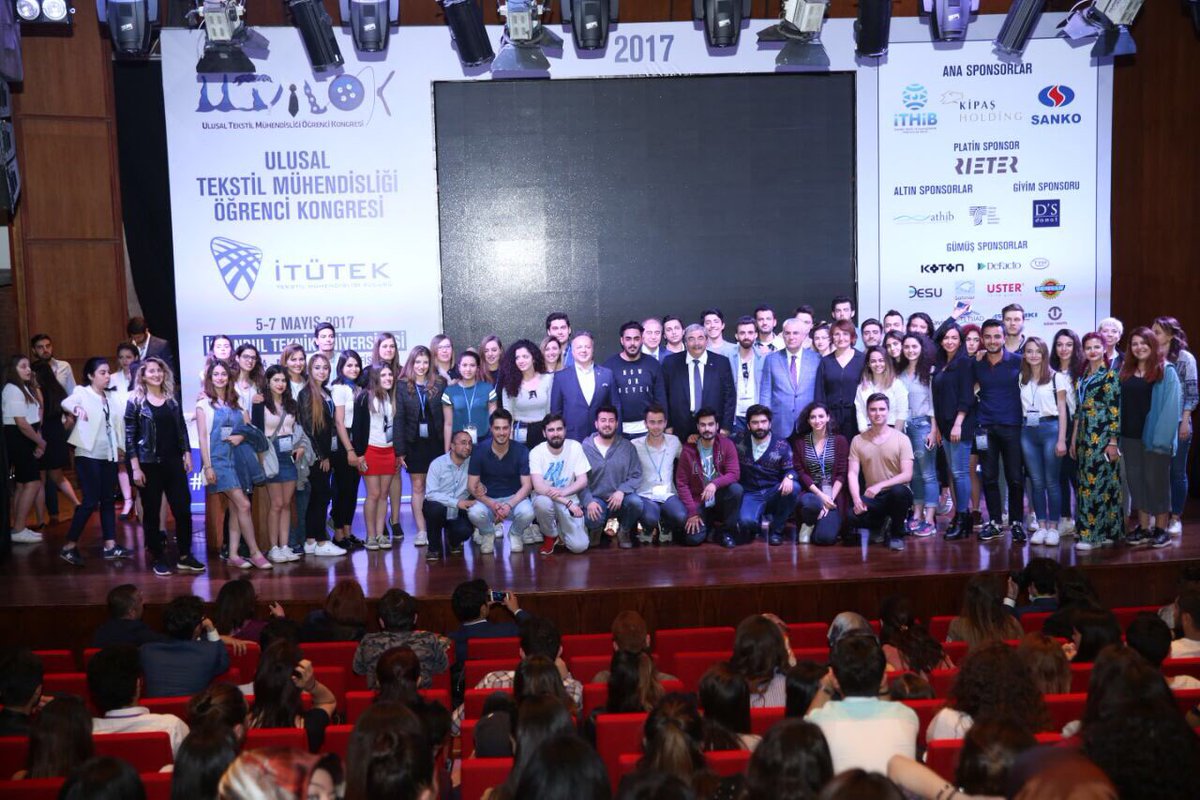 Türkiye'deki tekstil mühendisliği bölümü öğrencileri ile gurur duyduk. Gençlerimiz geleceğimiz👍 <a href="/zekikivanc/">Zeki KIVANÇ</a> <a href="/ITHIB/">İTHİB</a>