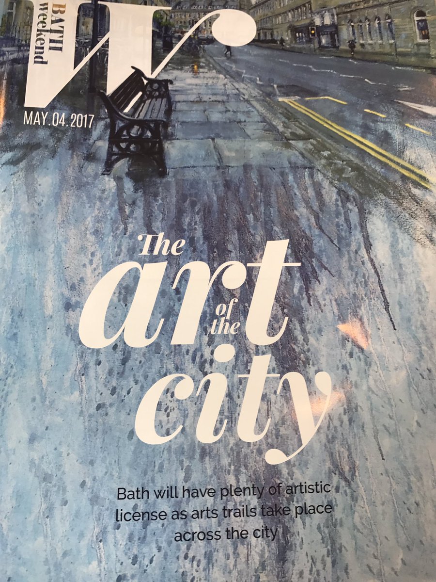 WidcombeArTrail's tweet photo. Lovely piece in @BathChron W Mag on our Art Trail! @BathWeekend @InBath @bathindiechat @BathEcho @VisitBath @WidcombeSocialC @Widcombe_Bath https://t.co/aC5Jh68Ims