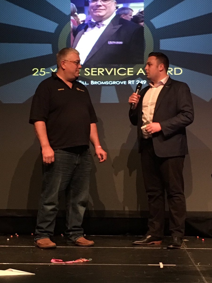 Congratulations to <a href="/jonmtill/">Jonathan Till</a> on receiving his 25 year service award from <a href="/RoundTableBI/">Round Table</a> #25yearsservice