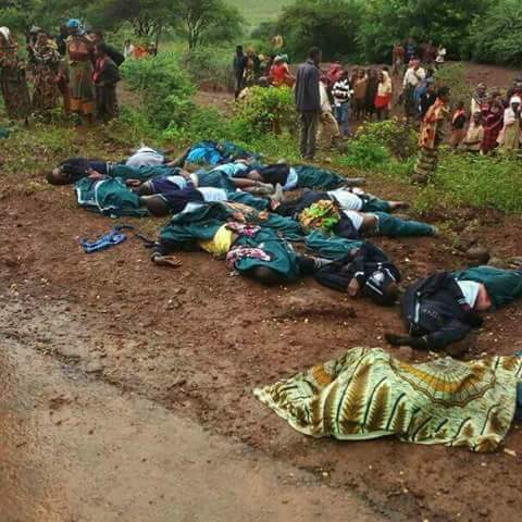 freejobe39's tweet photo. #Tanzania: 32 schoolchildren, 2 teachers & driver killed on Saturday in bus accident in Arusha, regional police chief Charles #Mkumbo says https://t.co/C6aCvyxiWH