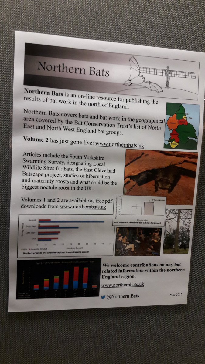 Fantastic day at #northbatconf. Learnt about lots of exciting projects going on in our region <a href="/_BCT_/">Bat Conservation Trust</a>