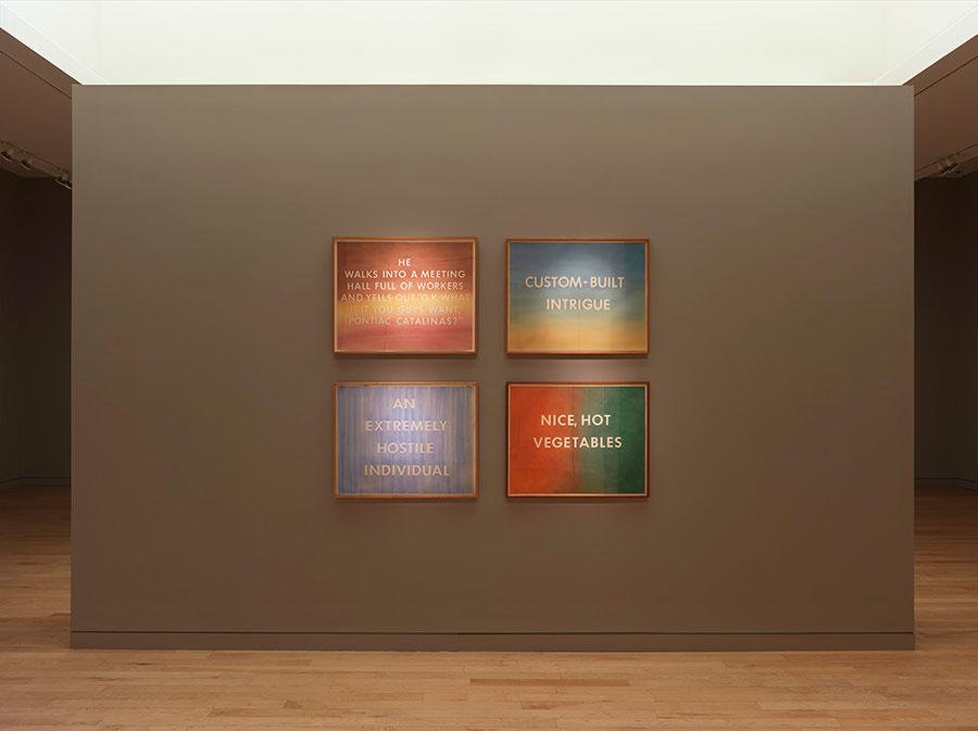 Gagosian's tweet photo. "#EdRuscha: #CustomBuiltIntrigue: Drawings 1974–1984" opens tonight, May 6, at #GagosianMadisonAve, NYC, 6–8PM ET.https://t.co/tWUKfvJ0in https://t.co/iQj4sXyybG