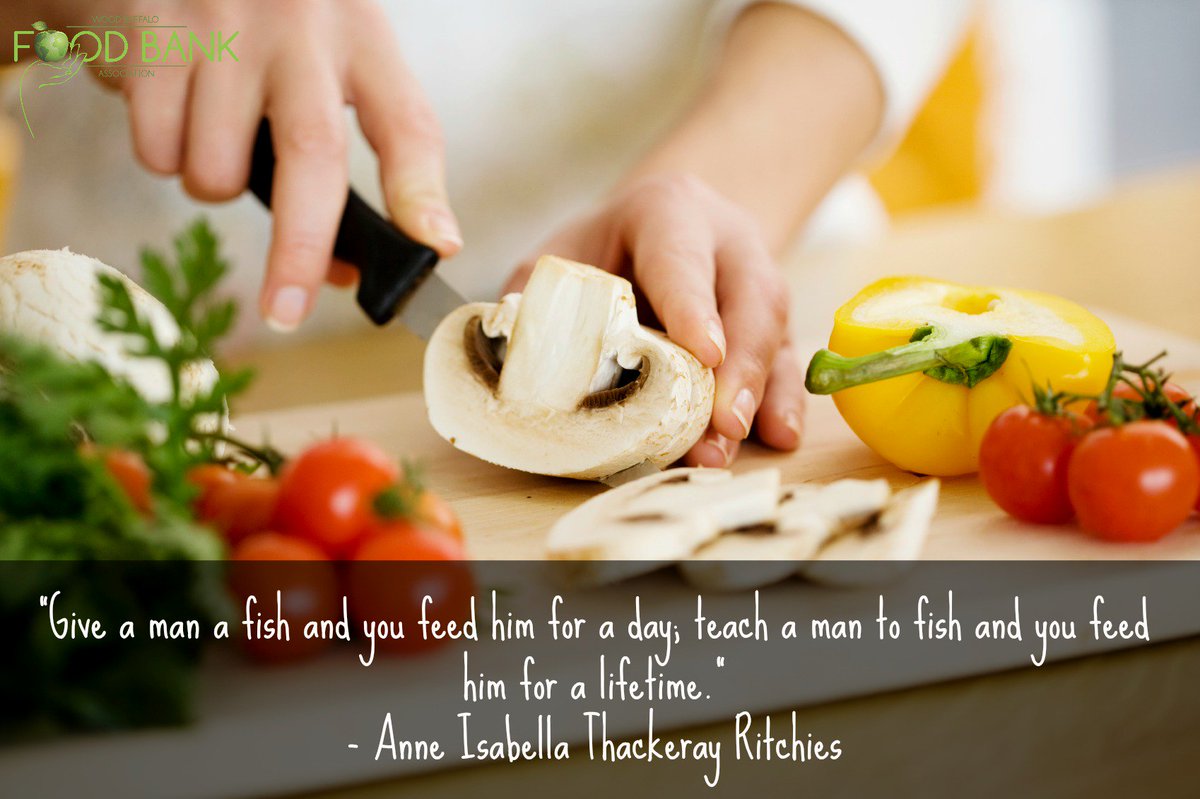 feedymm's tweet image. Our cooking programs are FREE for EVERYONE. Designed to enhance food security. Find more information at woodbuffalofoodbank.com #ymm