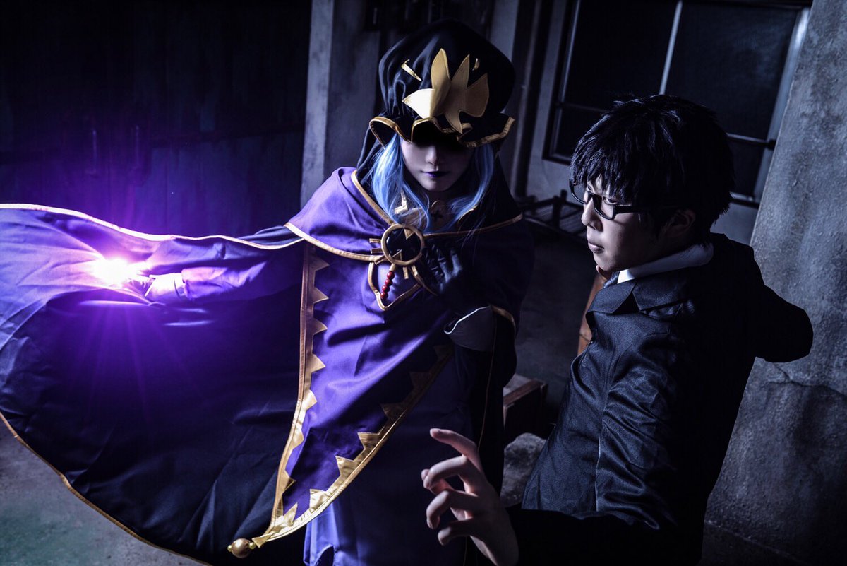 まおみ コスプレ Fate Stay Night 葛木宗一郎 睦葵さん Mutsu4696 キャスター メディア まおみ Photo ピクミンさん Ogukeru 最後だけちょっとfgoイメージ