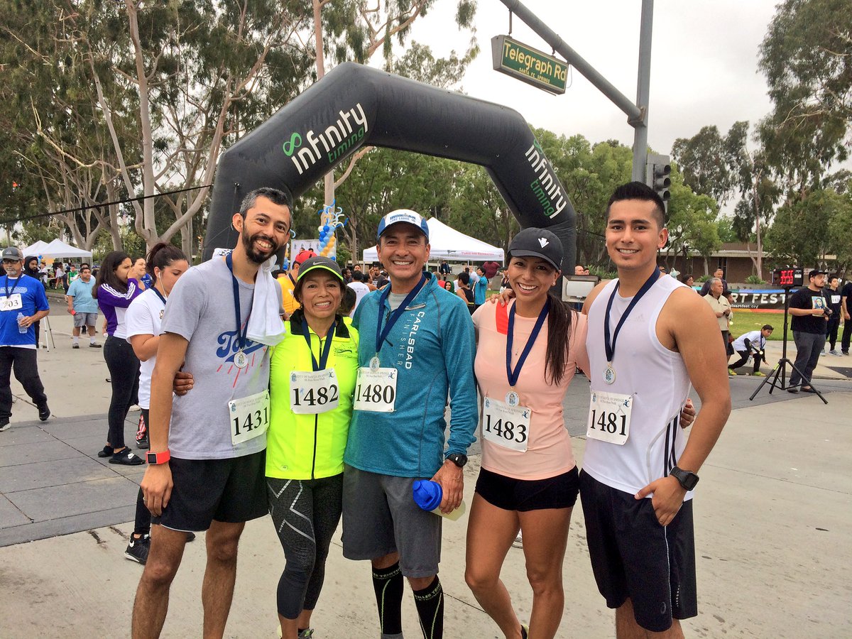 IrongirlNadia's tweet photo. Santa Fe Springs 5K celebrating 60th anniversary with fam. #sfs5k #family #vital4u #hokaoneone #santafesprings https://t.co/aY6gnuo7Rr