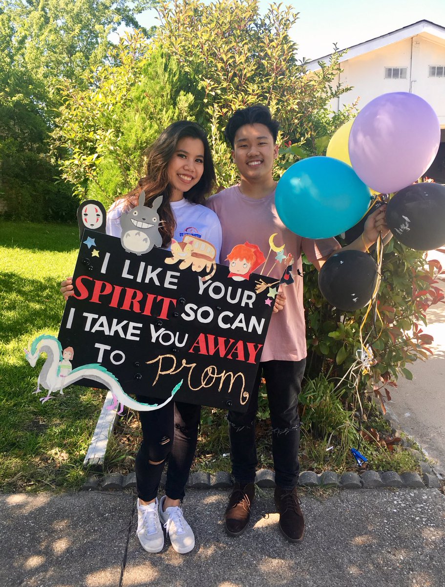 andypaannddyy's tweet image. I like your spirit so can I take you away to prom? 
prom and a studio ghibli marathon w/ the best ❤