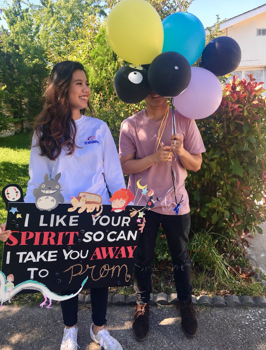 andypaannddyy's tweet image. I like your spirit so can I take you away to prom? 
prom and a studio ghibli marathon w/ the best ❤