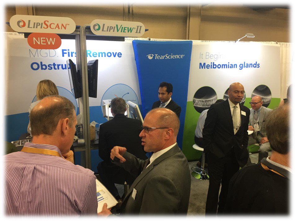 LIPIFLOW's tweet photo. If you're at #VS2017Exchange make sure you come by booth #227 to see TearScience solutions and learn how they can fit into your practice. https://t.co/yPGWyprqSS