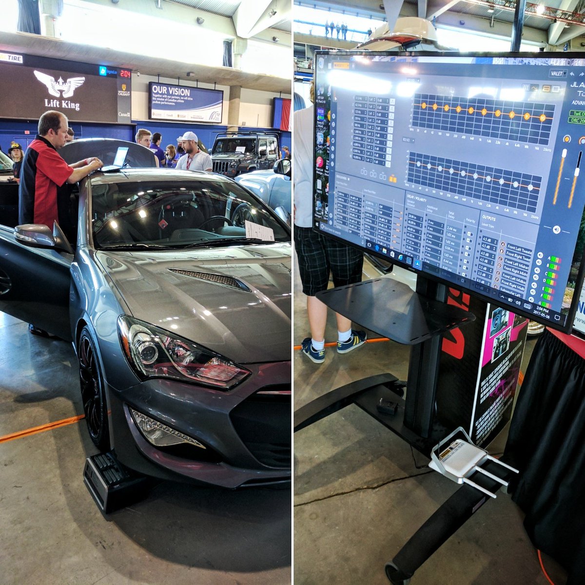 AirdrieVisions's tweet photo. Paul is doing a LIVE tuning demo right here in our #yycdriven booth! https://t.co/Vg2BlsRrlg