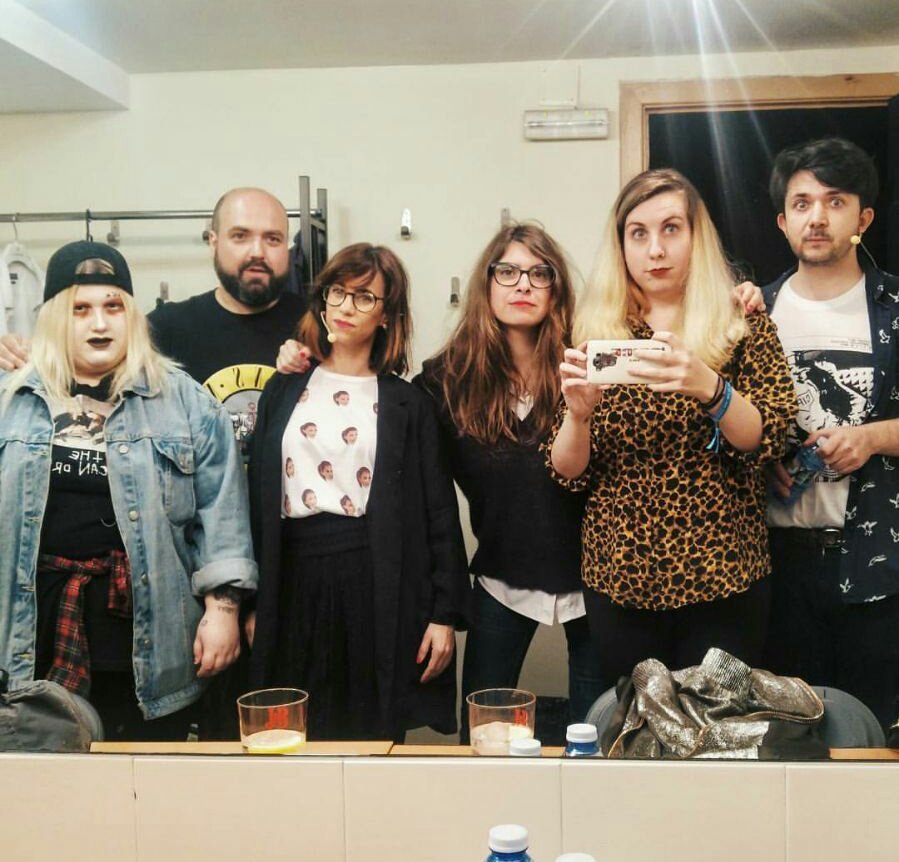 losprietoflores's tweet photo. Gracias a nuestras mus@s y al @InterplayFest por hacer posible el primer show de #LosPrietoFlores. Ha sido épico. #Interplay17 https://t.co/VOK9eoFo1Y