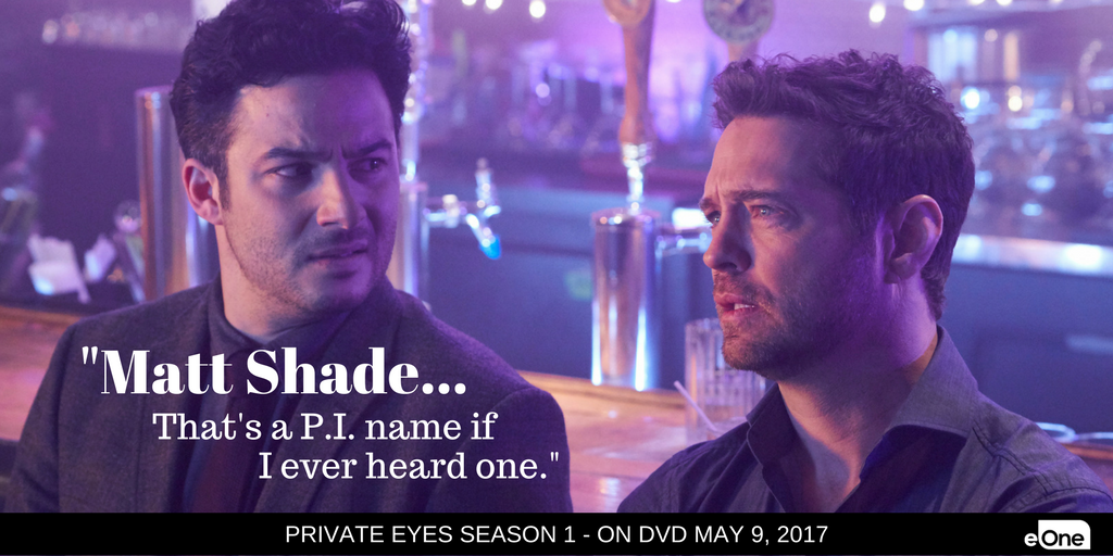 Canadian comedian/actor @ennisesmer plays Detective Kurtis Mazhari in #PrivateEyes. Season 1 on DVD May 9: amzn.to/2p4QZv0
