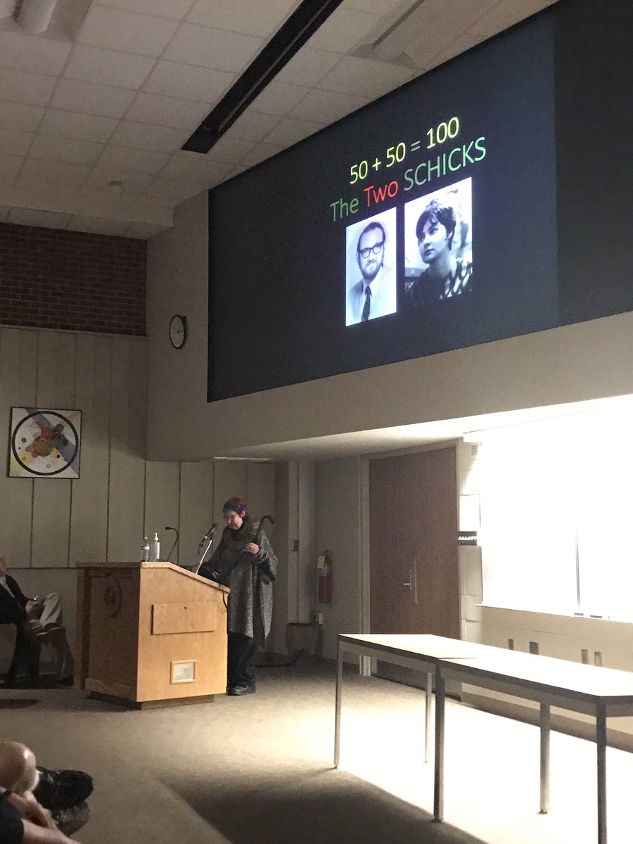 PSUArt's tweet photo. Such an honor to have two amazing faculty sharing their knowledge for combine 💯 years at PSU. #inspired #pittstate #OAGAAG #powerofateacher https://t.co/KcrT34AJFE