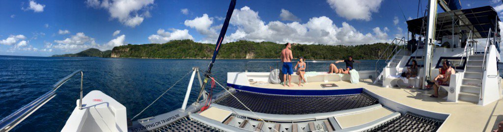 Howyf's tweet image. St Lucian coastline