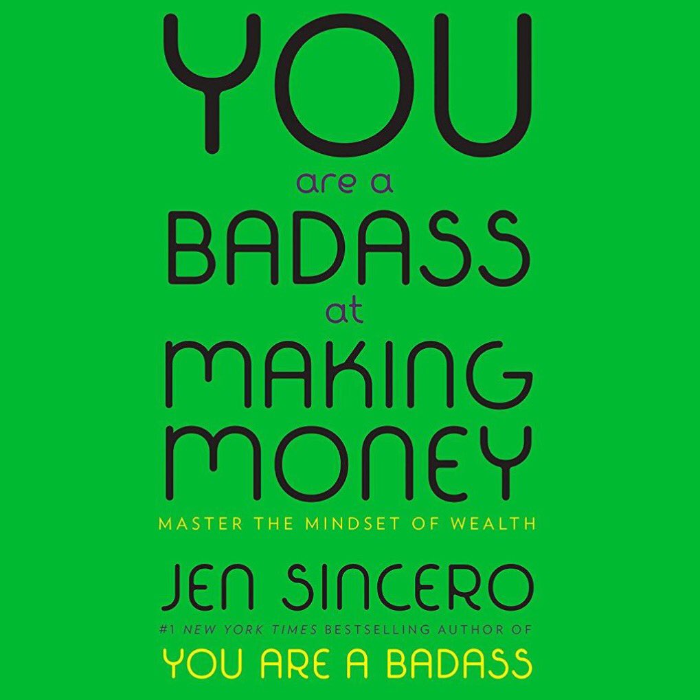 WeddingsbyAllie's tweet photo. Really loving this #book by @JenSincero "You r a Badass at Making Money" #BadassatmakingMoney #MoneyMaker #Abundance #Wealth #BusinessChick https://t.co/ATDbWLSf7O