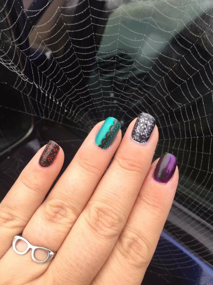 ohsnapletswrap's tweet image. Papel Picado (c) over I Lava You (c), Amazon (r), Royal (c), and So Presh (c).  TruShine over all.