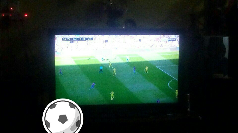 Now watching Barcelona vs Villarreal... (@ Embong Warrior HQ) swarmapp.com/c/849jQM4BQV7