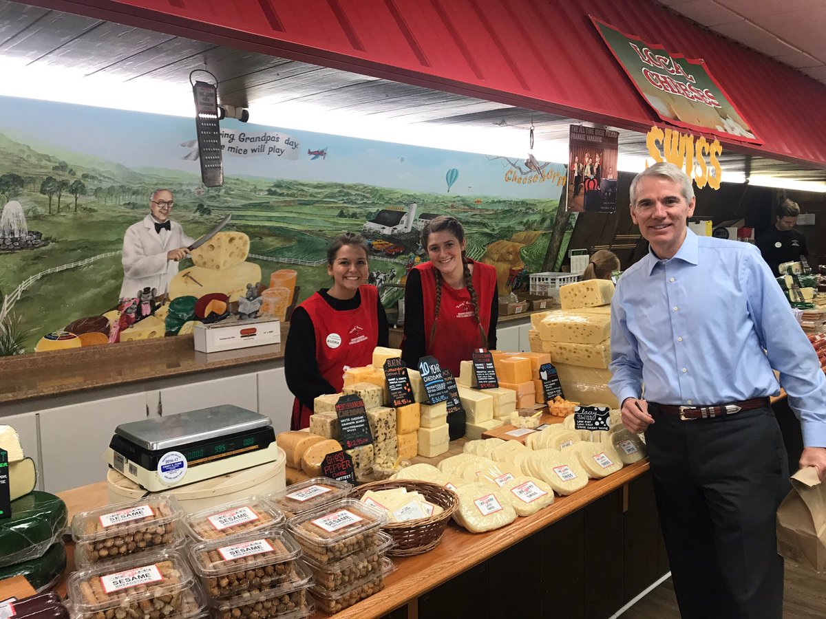 Rob Portman On Twitter Always Enjoy Visiting Grandpa S Cheese