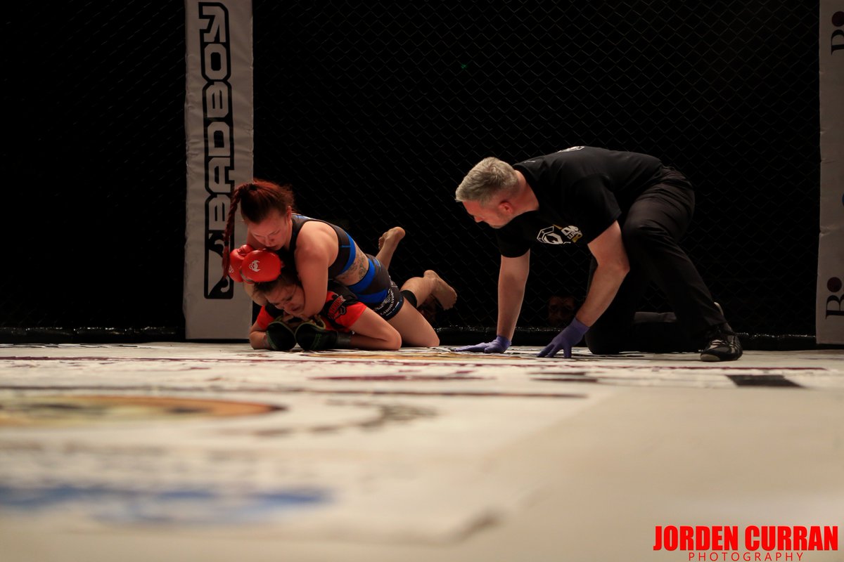 IMMAFed's tweet photo. Congratulations to 2016 European Open featherweight champion Joanne Doyle who picked up a first round submission victory tonight at BCMMA. https://t.co/yub2WAO0GM