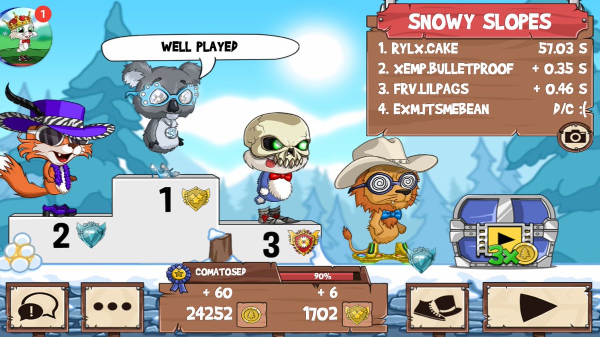 xEVL_CoriCake's tweet photo. Bean left me but gg haha 😊 #funrun2 #bulletproof #lilpags #itsmebean https://t.co/zkV0rKsMTJ